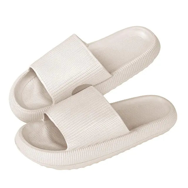 Bathroom Indoor Slipper  Essential Elegance By MustardSeed.com B-White 40-41(25-25.5cm) 