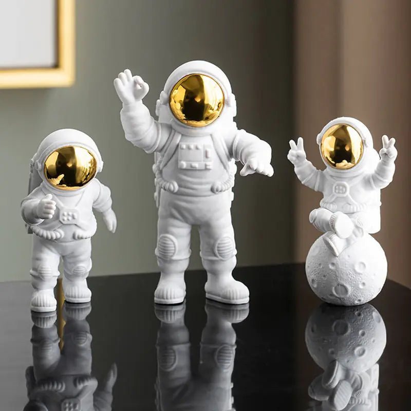 Astronaut and Moon Home Decor Set  Mustard Seed1   