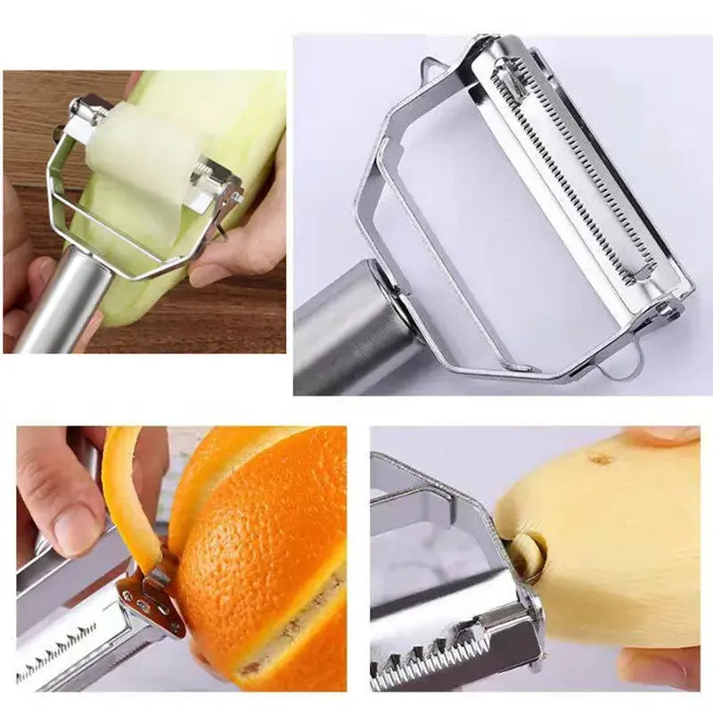 Kitchen Multifunctional  Peeler  Essential Elegance By MustardSeed.com   