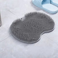 Non-Slip Massage Pad for Bathroom  Essential Elegance By MustardSeed.com Grey 23x30cm 