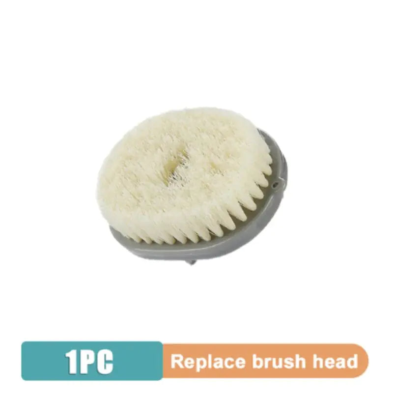 Long Handle Liquid Bath Brush  Essential Elegance By MustardSeed.com green  