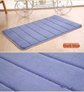 Bathroom Non-slip Mat  Essential Elegance By MustardSeed.com Blue 40x60cm 