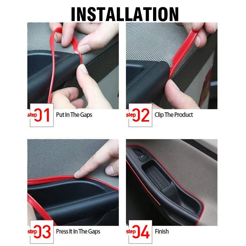 Car Interior Lighting Strips  Essential Elegance By MustardSeed.com   