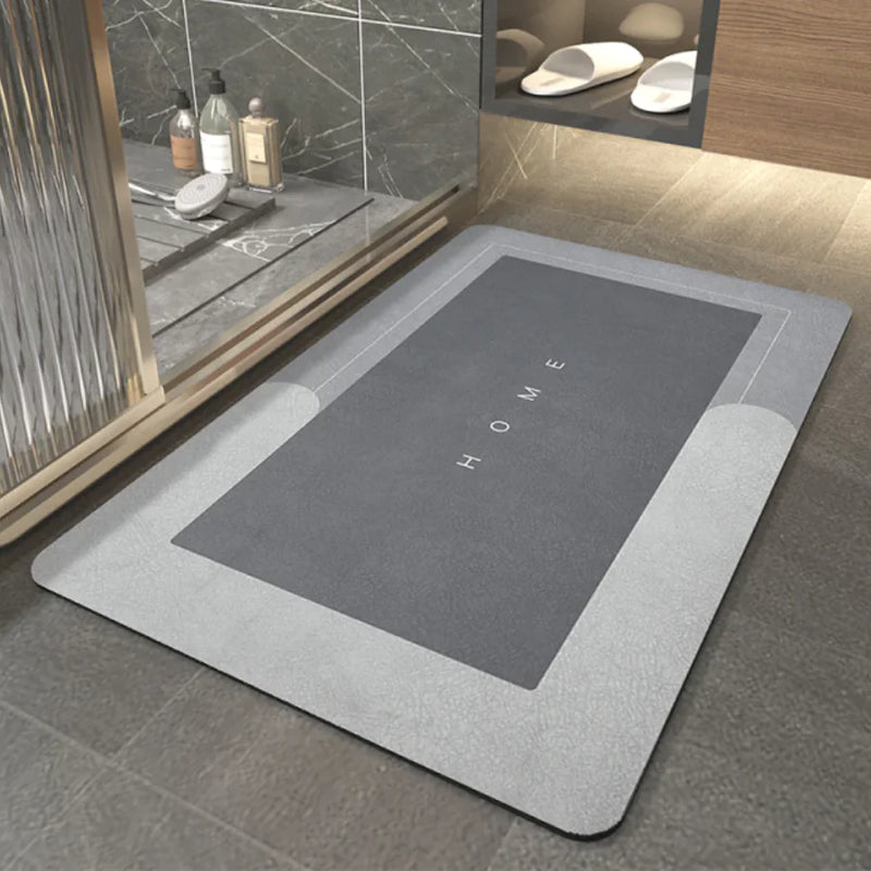 Revolutionary Absorbent Bathroom Mat  Essential Elegance By MustardSeed.com   