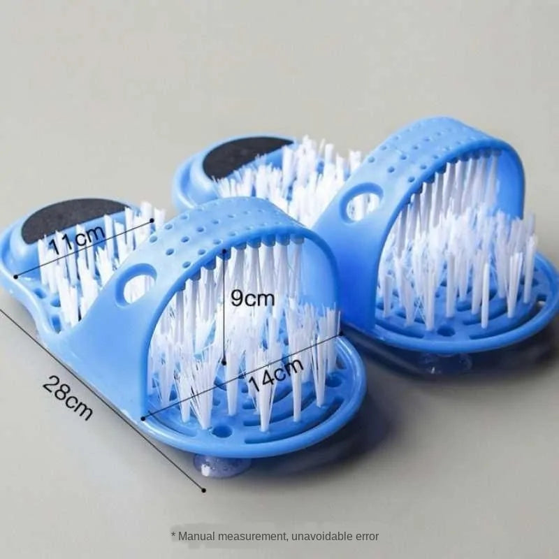 Household Bathroom Foot Cleaning Brush  Essential Elegance By MustardSeed.com   