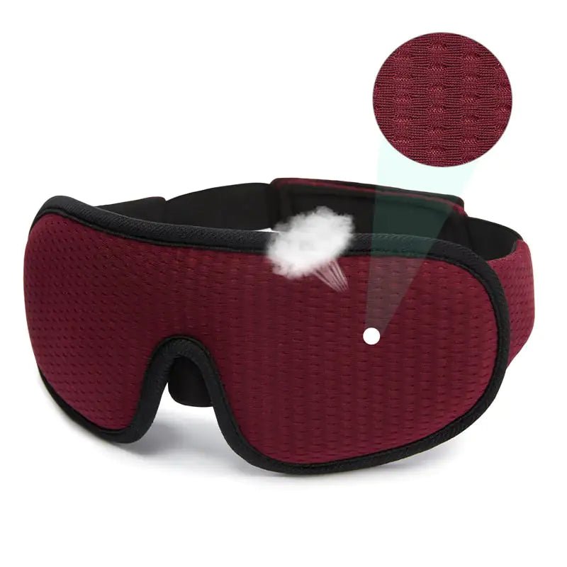 CUBEHEXA™ Sleep Mask  Mustard Seed1 Red  