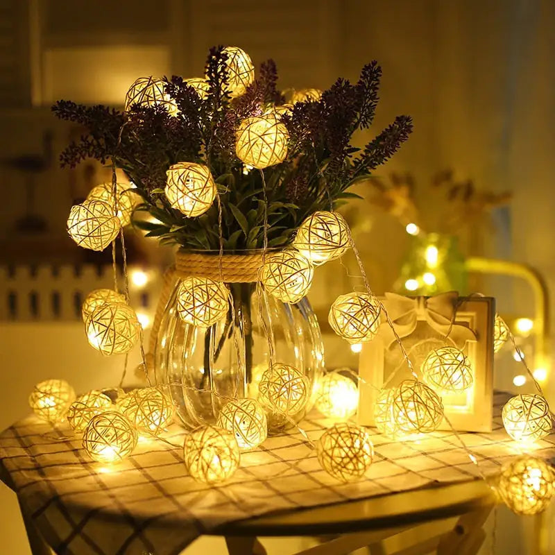 Mystical Fairy Ball Lights  Essential Elegance By MustardSeed.com   