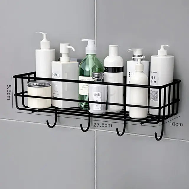 Organizer Wall Hanger  Essential Elegance By MustardSeed.com Black 27.5*10*5.5cm 