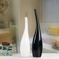 Nordic Gold Plating Ceramic Vases  Essential Elegance By MustardSeed.com Black and White  