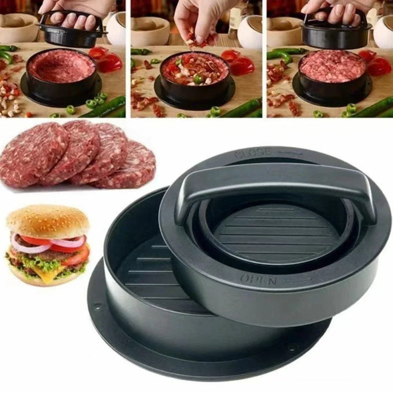 Non-Stick Hamburger Meat Press Maker  Essential Elegance By MustardSeed.com   