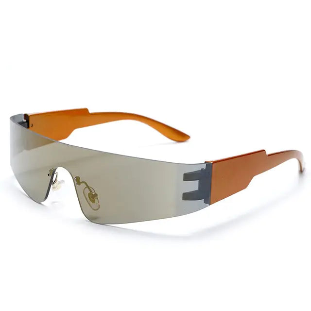 Sport Fashion Goggle Sunglasse  Essential Elegance By MustardSeed.com Orange  