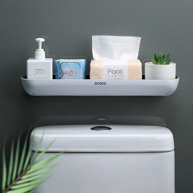 EasyMount Bathroom Storage Shelf  Essential Elegance By MustardSeed.com   