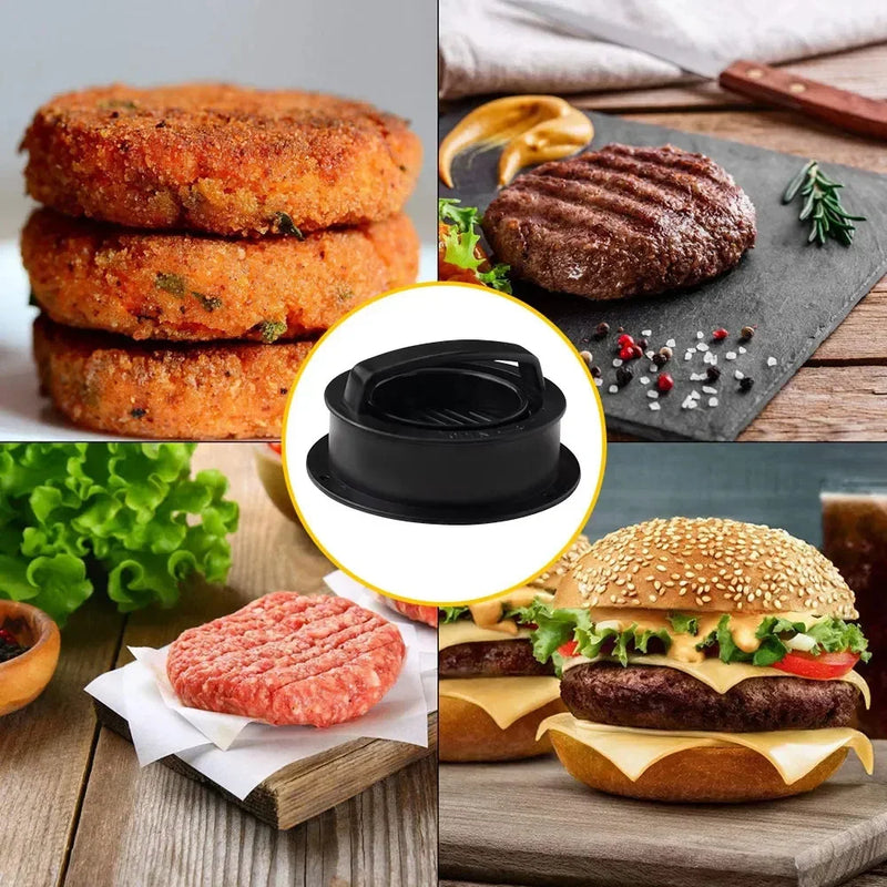 Non-Stick Hamburger Meat Press Maker  Essential Elegance By MustardSeed.com   