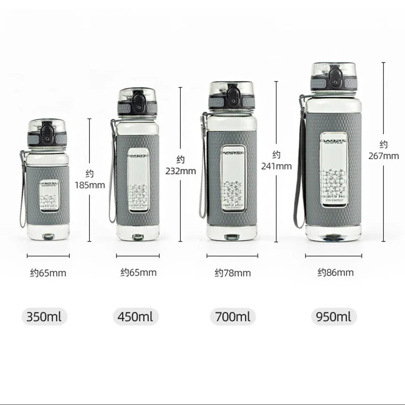 Sport Leak Proof Water Bottle  Essential Elegance By MustardSeed.com   