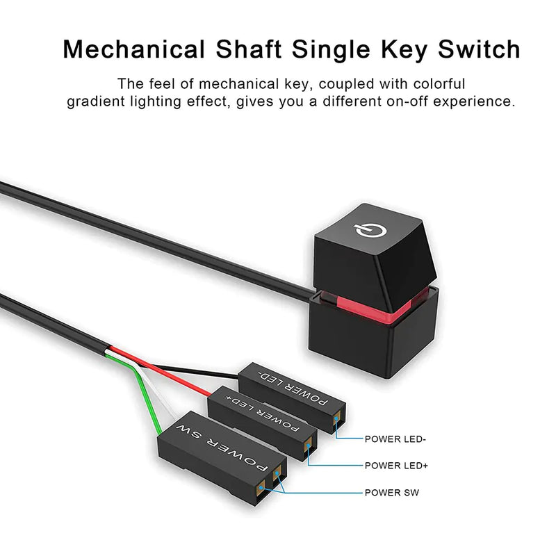 Computer Power Button Switch  Essential Elegance By MustardSeed.com   