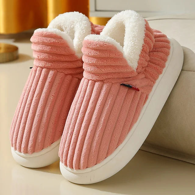 Unisex Home Slippers  Mustard Seed1 Pink 36-37(23.0cm-23.5cm) 