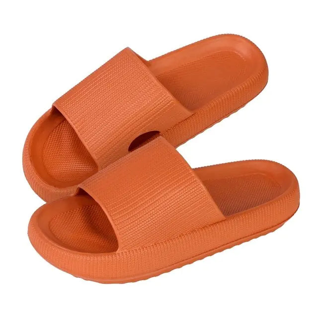 Bathroom Indoor Slipper  Essential Elegance By MustardSeed.com B-Orange 44-45(27-27.5cm) 