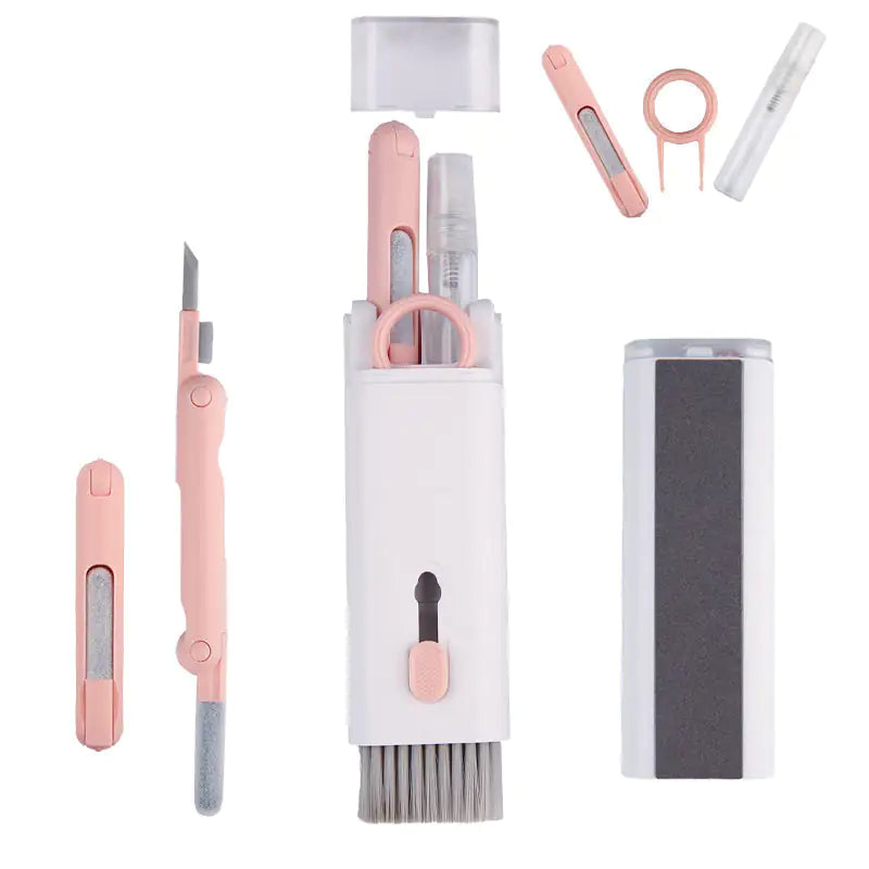 Computer & Phone Cleaning Kit Set  Essential Elegance By MustardSeed.com Pink 1 Set 