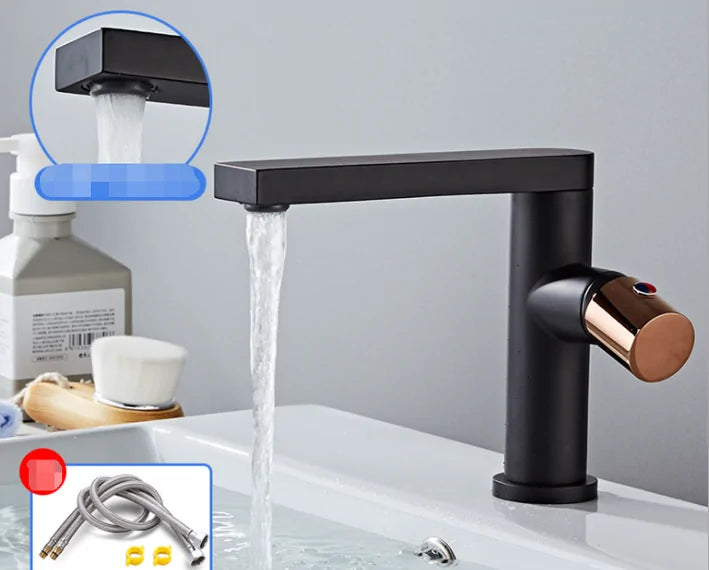 Bathroom Single Handle Basin Faucet  Essential Elegance By MustardSeed.com   