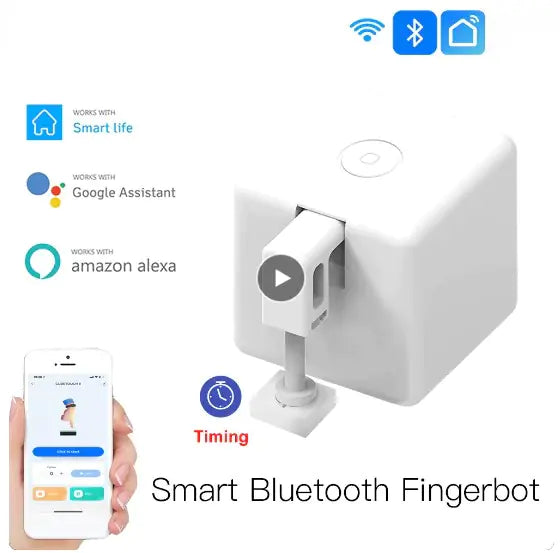 Smart Home Bluetooth Finger Robot  Essential Elegance By MustardSeed.com   