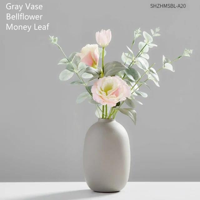 Modern Home Glass Vase Decor  Essential Elegance By MustardSeed.com   