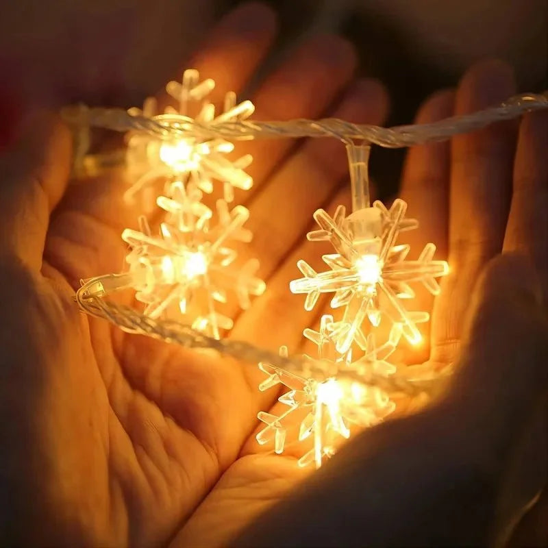 LED Snowflake Lights  Essential Elegance By MustardSeed.com   