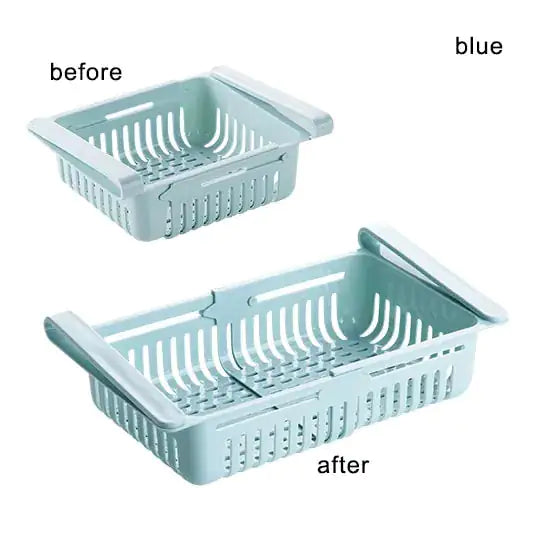 Shelf Kitchen Organizer  Essential Elegance By MustardSeed.com Blue  