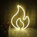 LED Fire Flame Lights  Essential Elegance By MustardSeed.com Warm Fire 22 x 30 Centimeters 