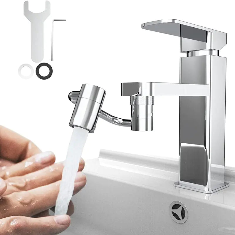 Bathroom Functionality Versatile Faucet  Essential Elegance By MustardSeed.com   