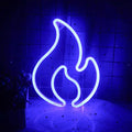 LED Fire Flame Lights  Essential Elegance By MustardSeed.com Blue Fire 22 x 30 Centimeters 