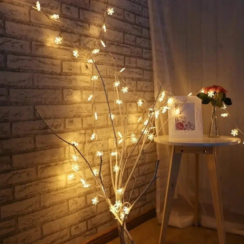 LED Snowflake Lights  Essential Elegance By MustardSeed.com   