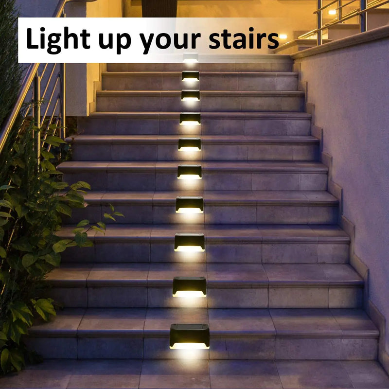 Waterproof Solar Deck  Step Lights  Essential Elegance By MustardSeed.com   