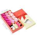 Flower Soap Rose Gift Set  Essential Elegance By MustardSeed.com Pink  