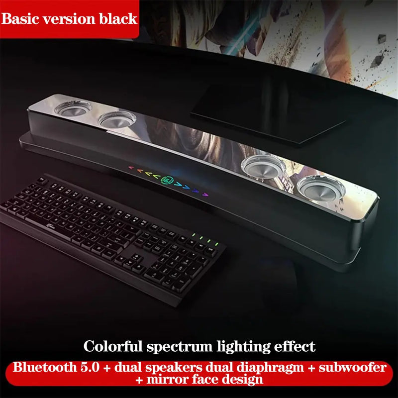 Computer Bluetooth Soundbar  Essential Elegance By MustardSeed.com   