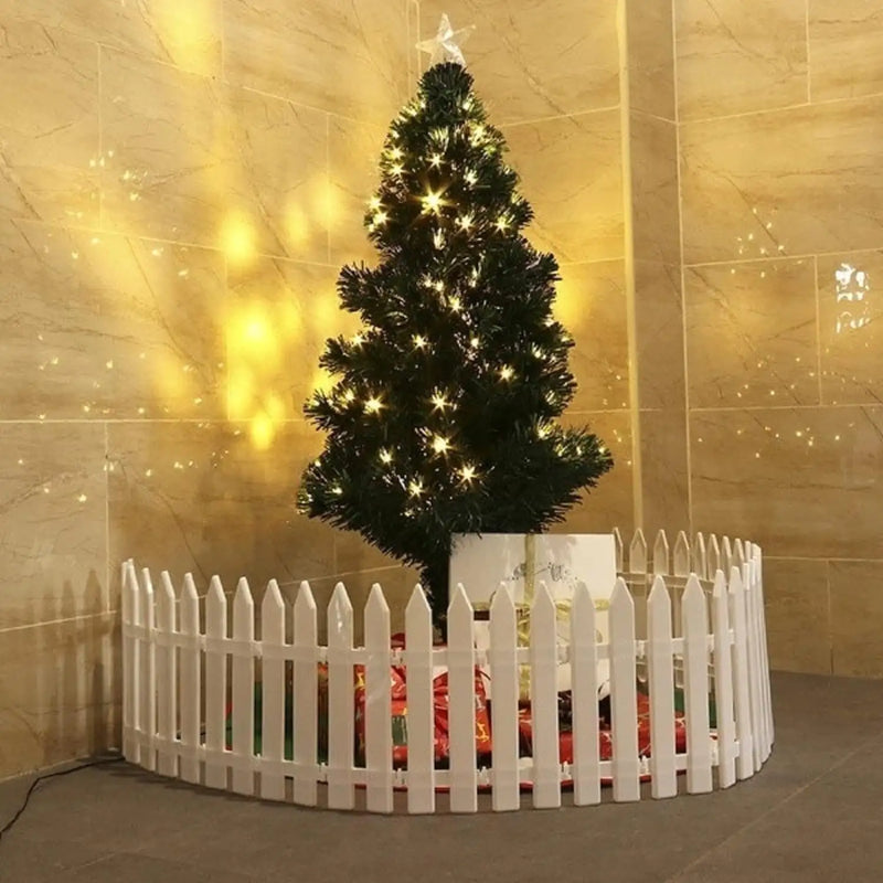 Christmas White Fence For Home Decor  Essential Elegance By MustardSeed.com   