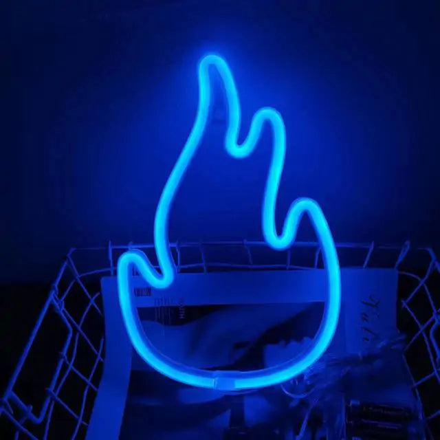 LED Fire Flame Lights  Essential Elegance By MustardSeed.com Blue Fire 1 22 x 30 Centimeters 