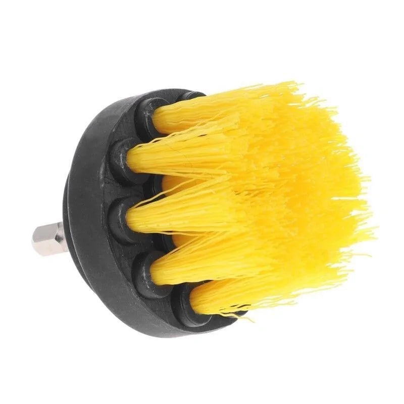 Electric Drill Kit Plastic Round Cleaning Brush  Essential Elegance By MustardSeed.com   