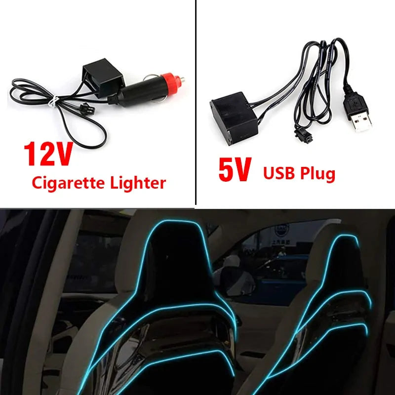 Car Interior Lighting Strips  Essential Elegance By MustardSeed.com   