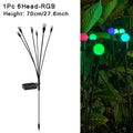 Solar Firefly Lights  Essential Elegance By MustardSeed.com 1Pc 6LED RGB  