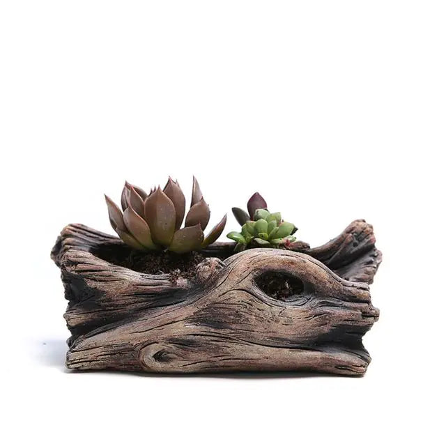 Garden Tree-Shaped Resin Succulent Planter  Essential Elegance By MustardSeed.com G About 19x9x8Centimeter 