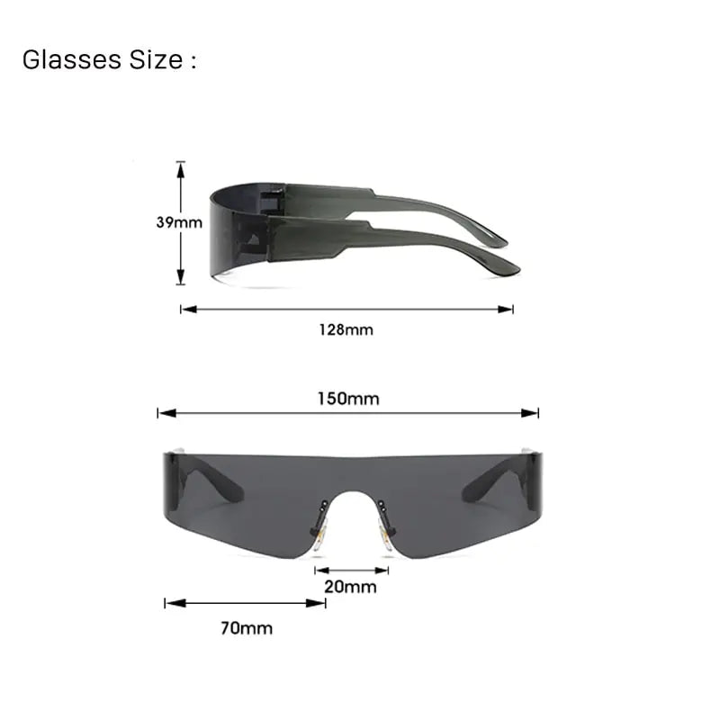 Sport Fashion Goggle Sunglasse  Essential Elegance By MustardSeed.com   