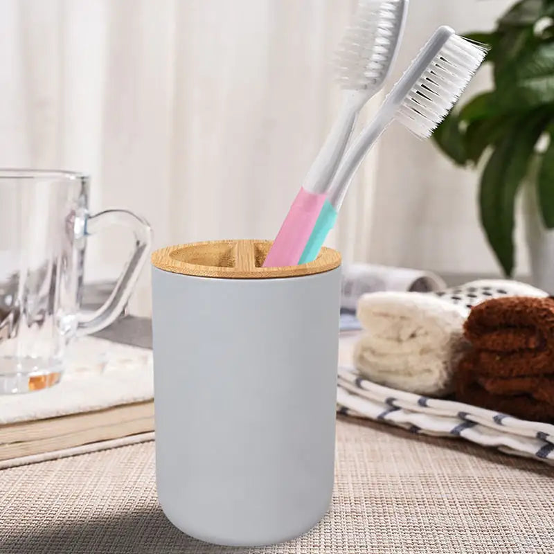 Minimalistic Bathroom Accessories Set  Essential Elegance By MustardSeed.com   