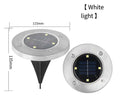 Solar Powered Ground Lights  Essential Elegance By MustardSeed.com 8 Pieces Warm White 