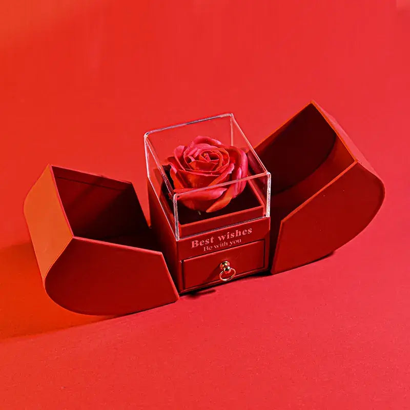 Eternal Rose Gift Box  Essential Elegance By MustardSeed.com   