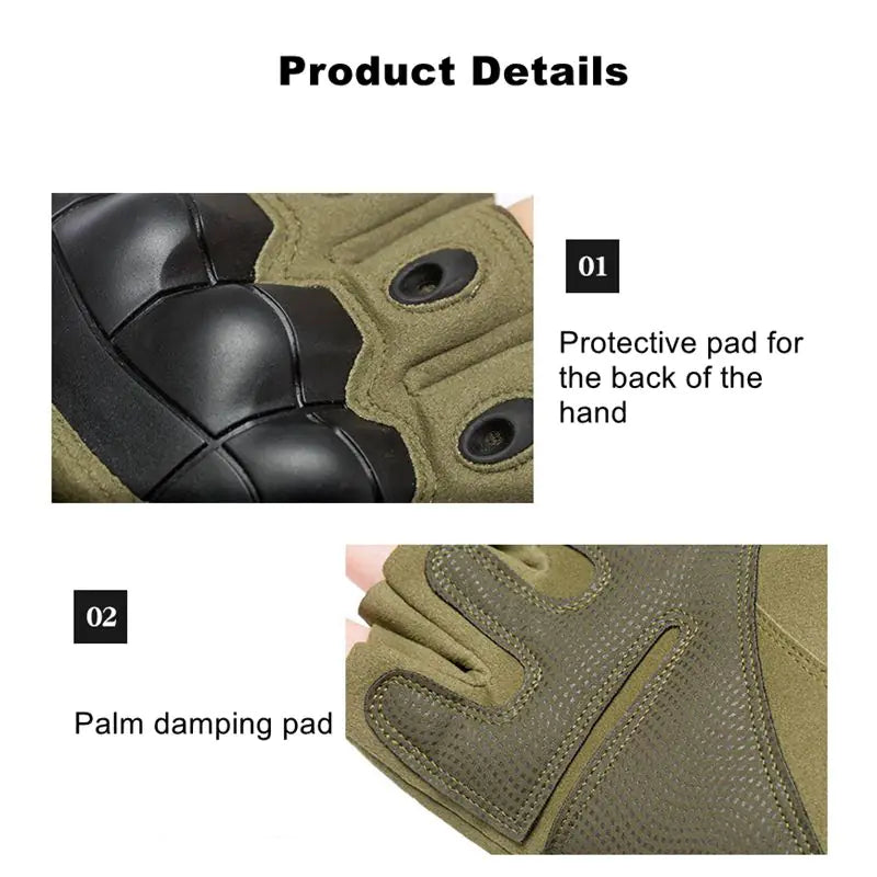 Outdoor Tactical Sport Gloves  Essential Elegance By MustardSeed.com   