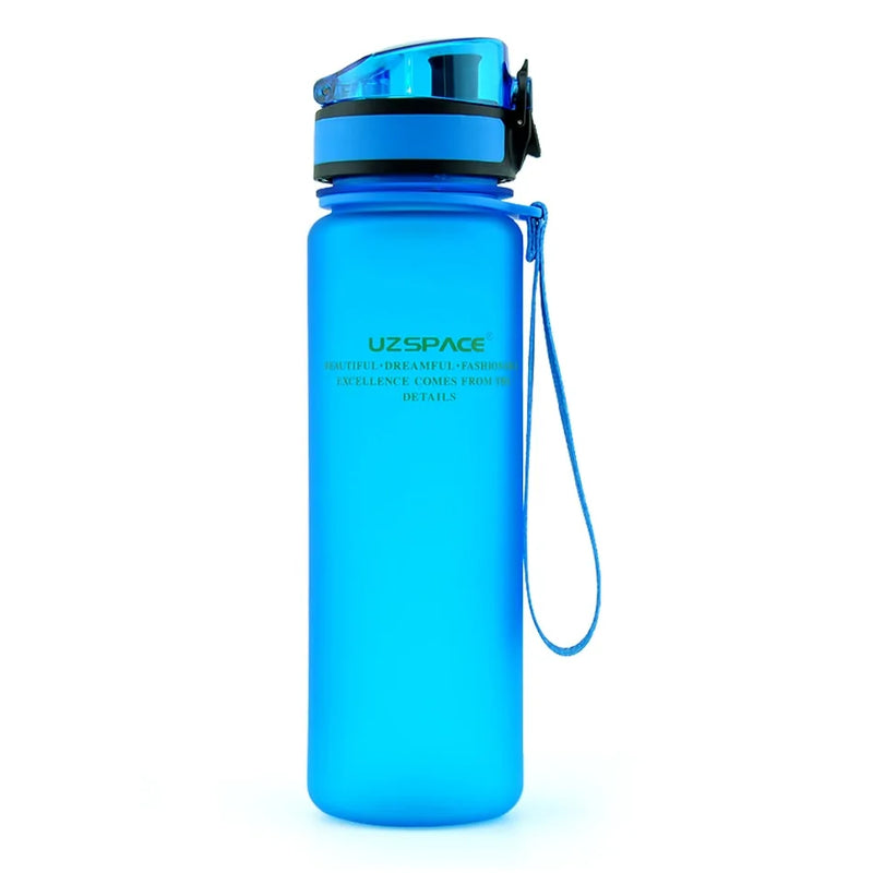 Sport Water Bottle  Essential Elegance By MustardSeed.com Blue 500ml 