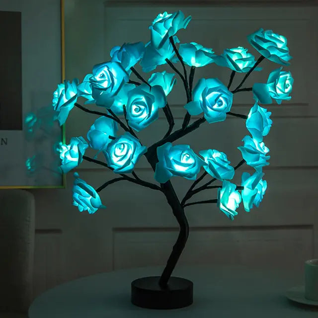 Christmas Card Tree Lights  Essential Elegance By MustardSeed.com Blue  