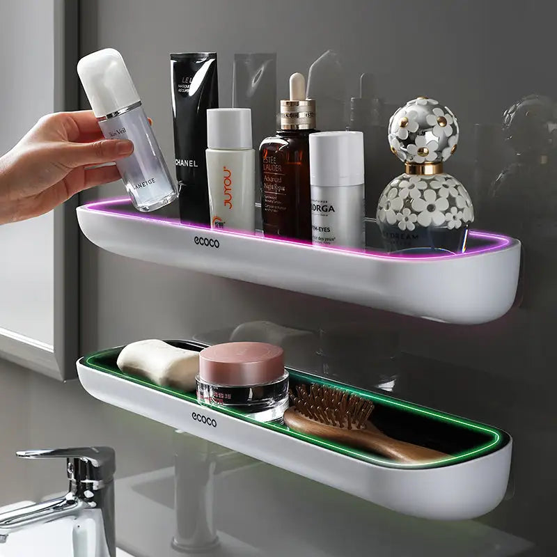 EasyMount Bathroom Storage Shelf  Essential Elegance By MustardSeed.com   