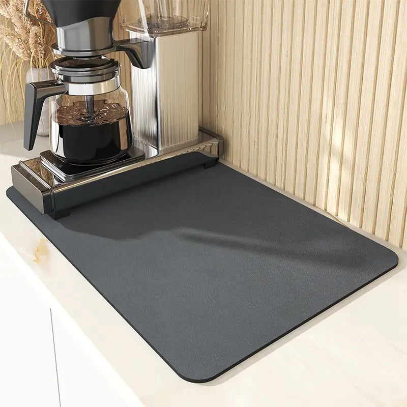 Kitchen Absorbent Mat  Essential Elegance By MustardSeed.com   