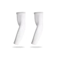 Sports Arm Sleeves  Essential Elegance By MustardSeed.com 2 Sleeves White Medium 